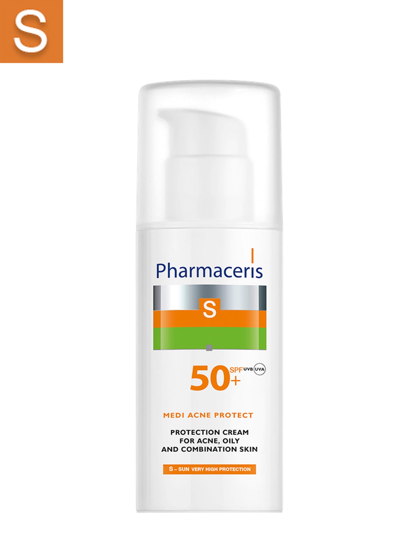 PHARMACERIS S PROTECTIVE CREAM FOR ACNE, MIXED AND OILY SKIN SPF 50 MEDI ACNE PROTECT 50 ML