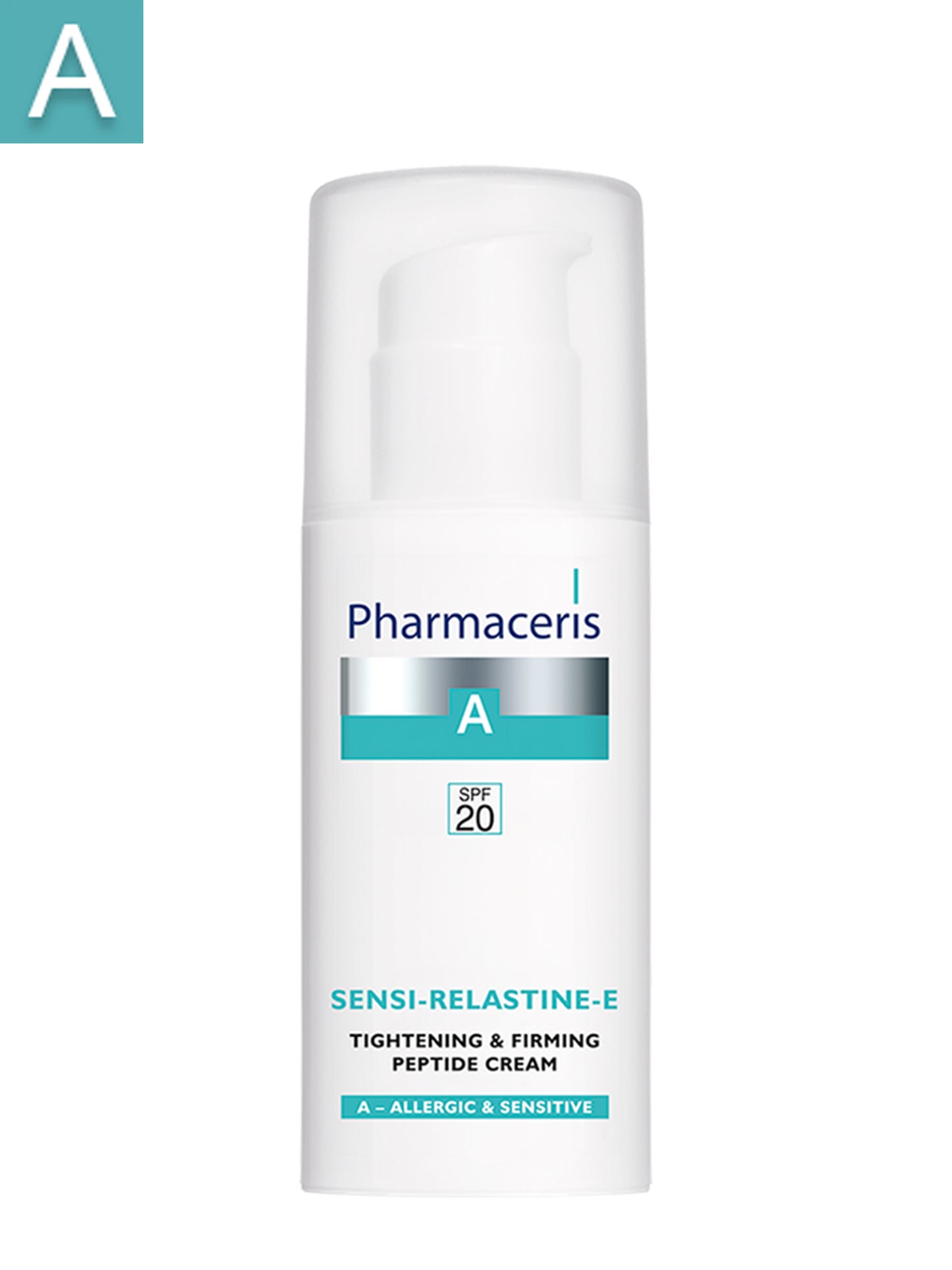 PHARMACERIS A TIGHTENING & FIRMING PEPTIDE CREAM SENSI-RELASTINE-E 50 ML