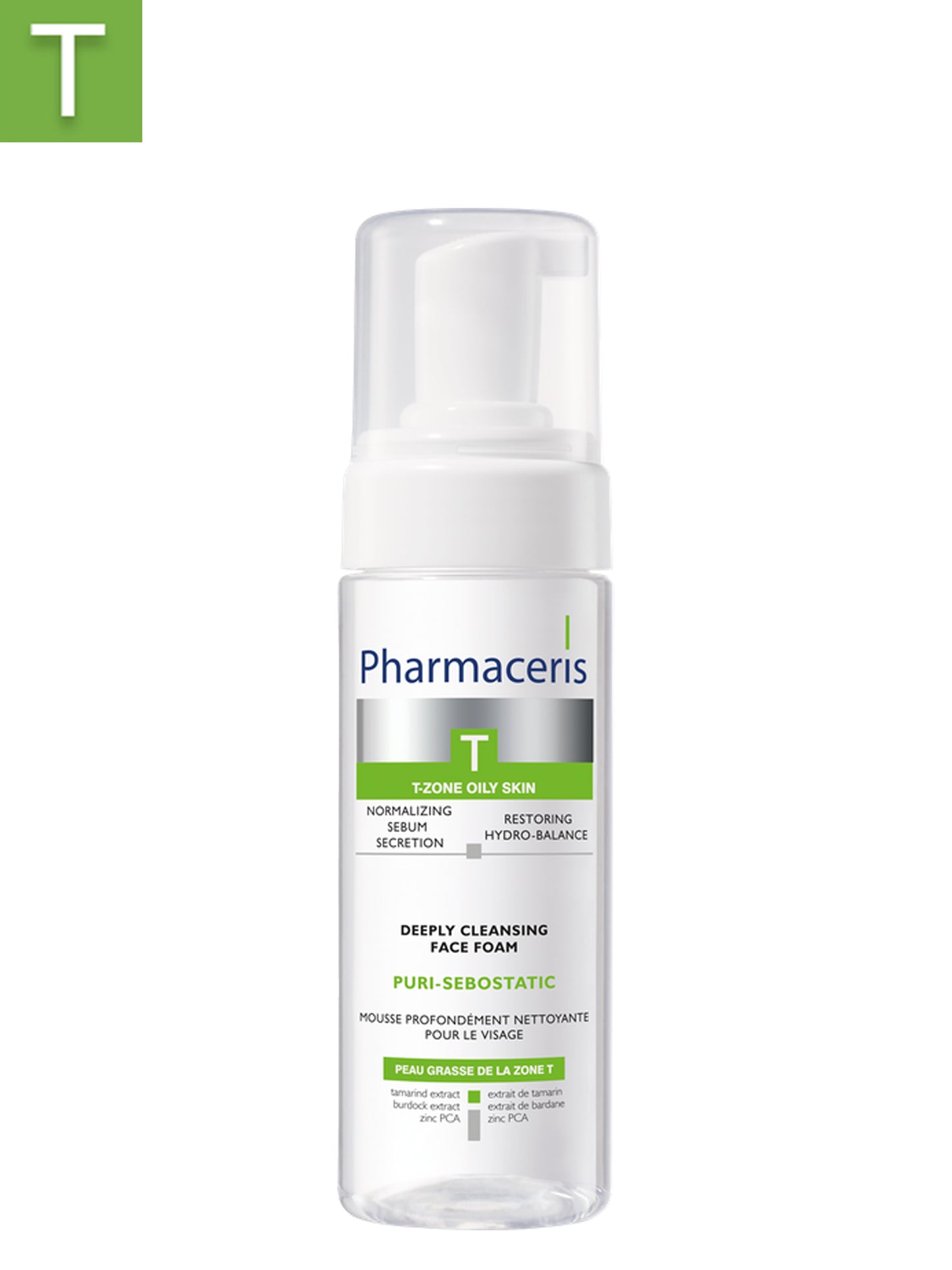 Pharmaceris T DEEPLY CLEANSING FACE FOAM PURI-SEBOSTATIC 150 ml