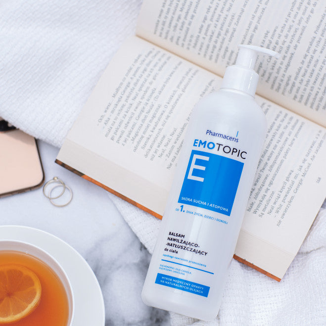 EMOTOPIC HYDRATING AND LIPID-REPLENISHING BODY BALM FOR DAILY CARE PREVENTING DRY SKIN AND RECURRING DRYNESS 190 ML