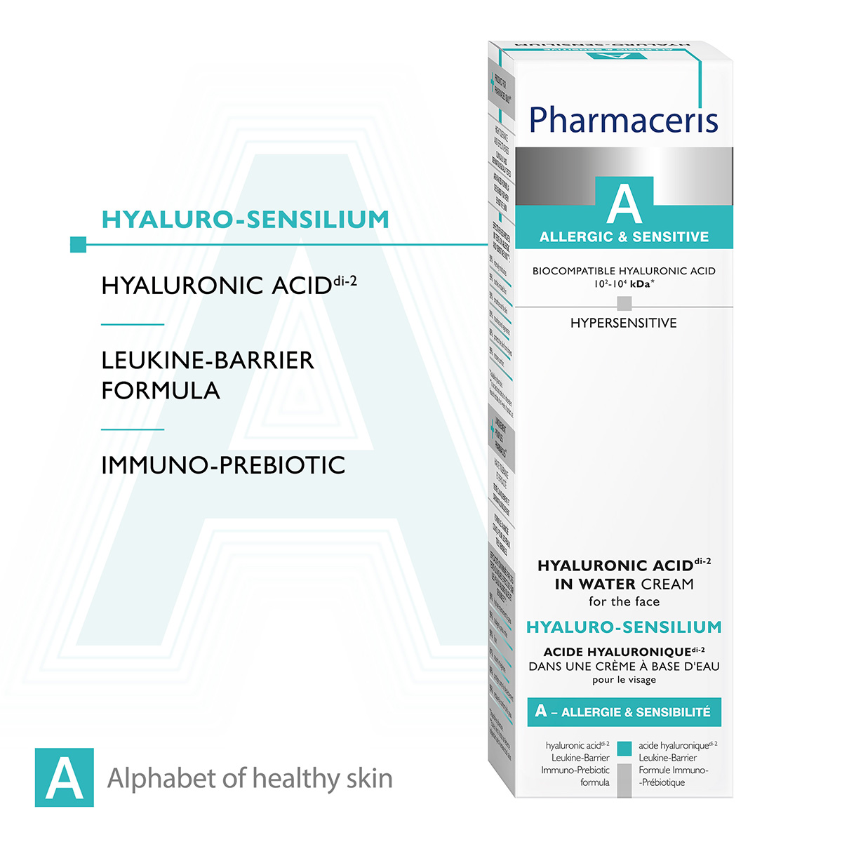 PHARMACERIS HYALURONIC ACIDdi-2 IN WATER FACE CREAM