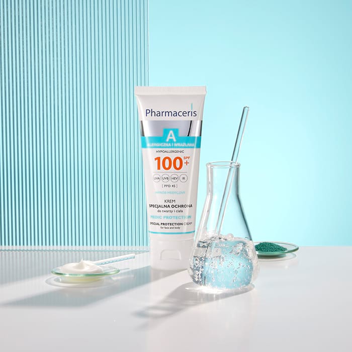 PHARMACERIS A SPECIAL PROTECTION CREAM SPF 100 FOR FACE AND BODY MEDIC PROTECTION 75 ML
